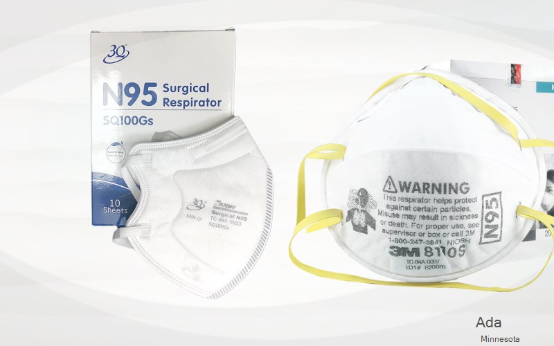 Ada Norman Minnesota MN N95 mask