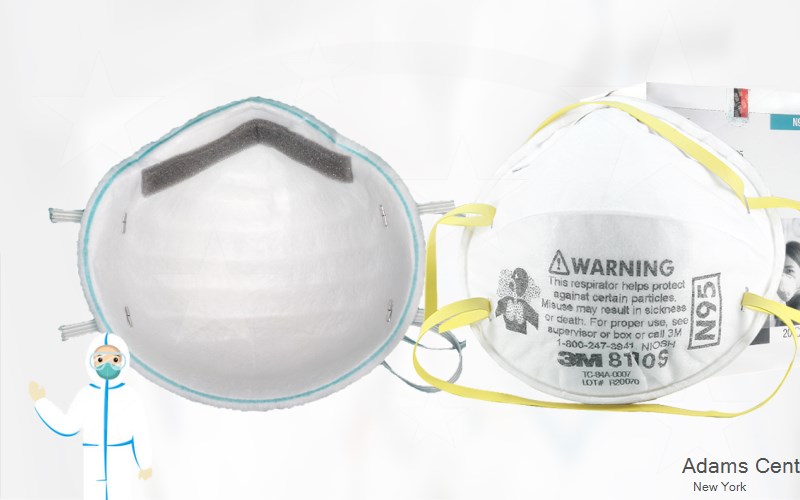 Adams Center Jefferson New York NY N95 mask