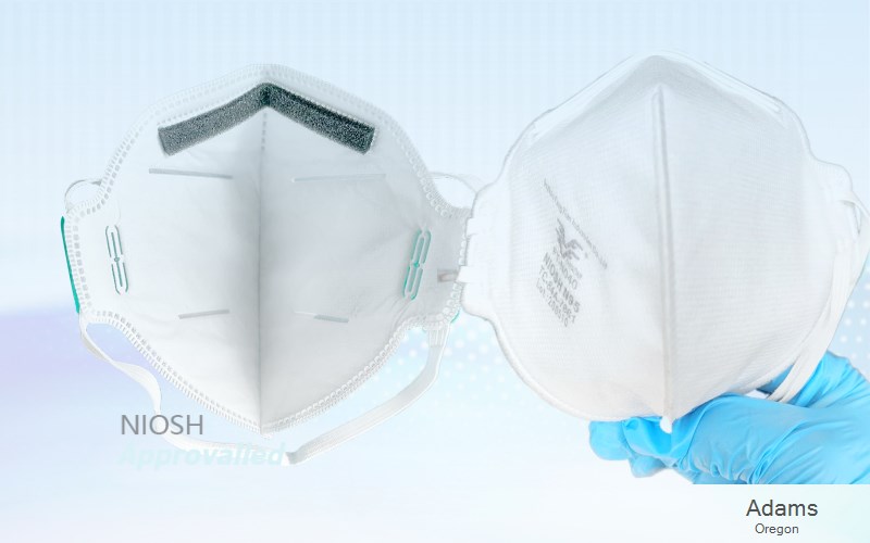 Adams Umatilla Oregon OR N95 mask
