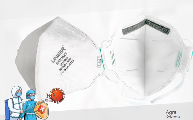 Agra Lincoln Oklahoma OK N95 mask