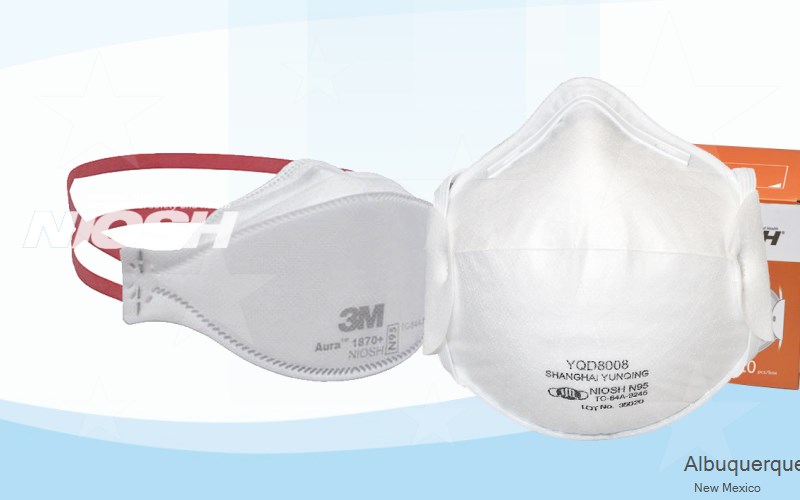 Albuquerque Sandoval New Mexico NM N95 mask