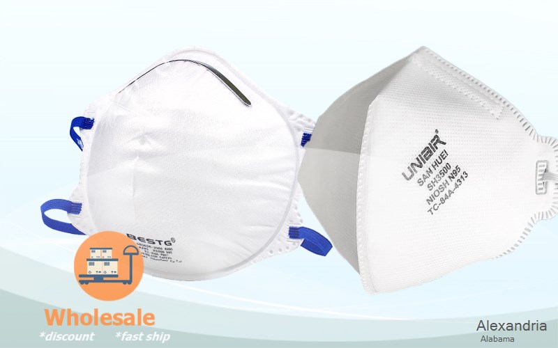 Alexandria Calhoun Alabama AL N95 mask