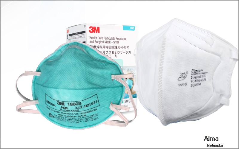 Alma Harlan Nebraska NE N95 mask