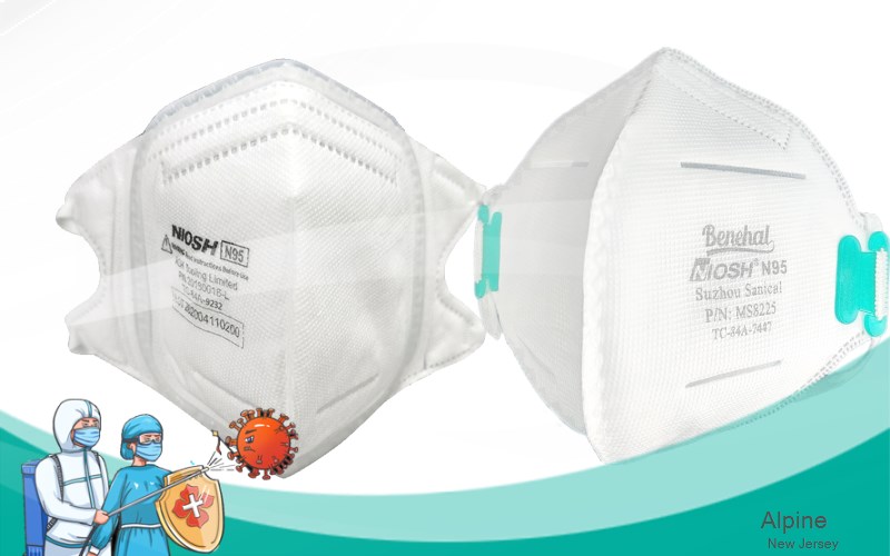 Alpine Bergen New Jersey NJ N95 mask
