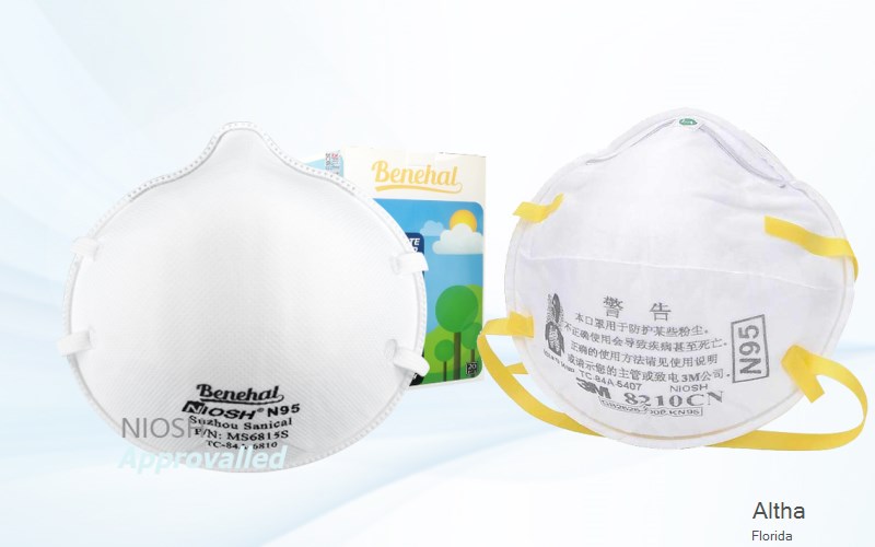 Altha Calhoun Florida FL N95 mask