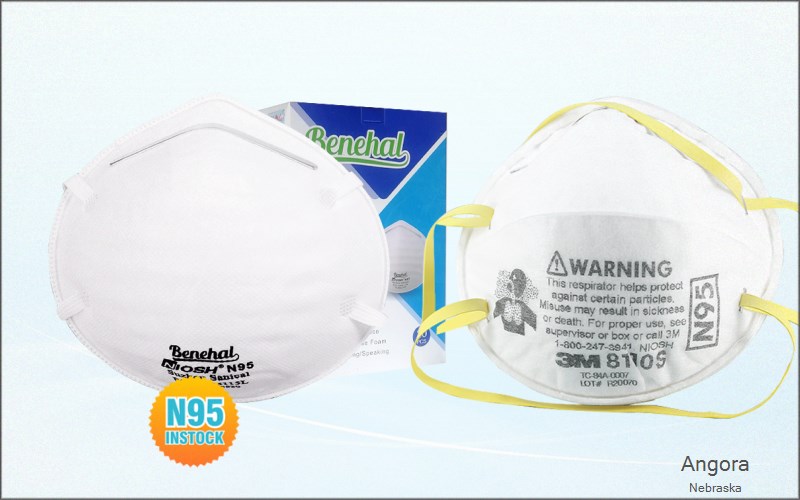 Angora Morrill Nebraska NE N95 mask