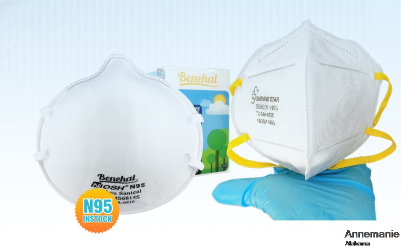 Annemanie Wilcox Alabama AL N95 mask
