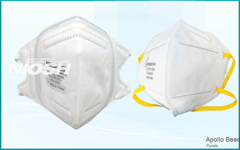 Apollo Beach Hillsborough Florida FL N95 mask