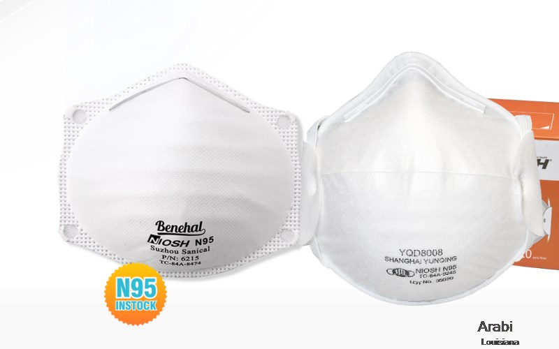 Arabi Saint Bernard Louisiana LA N95 mask