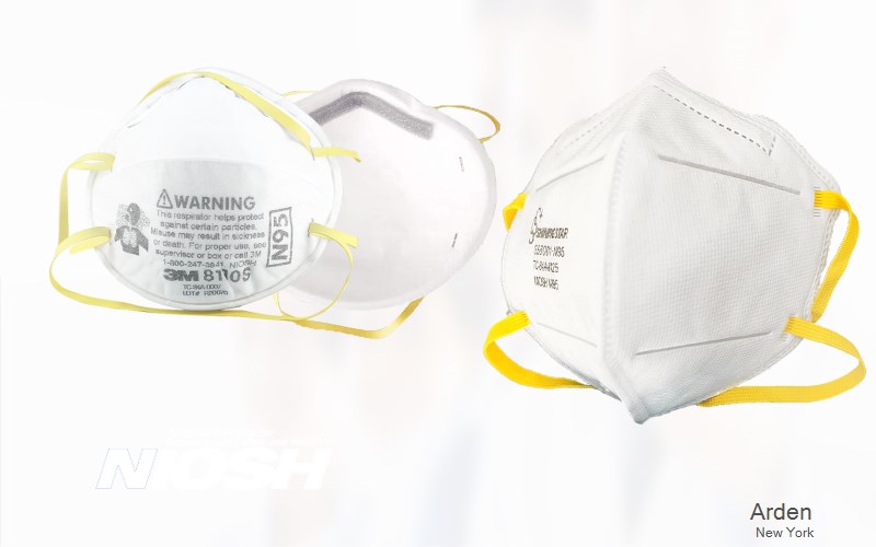 Arden Orange New York NY N95 mask