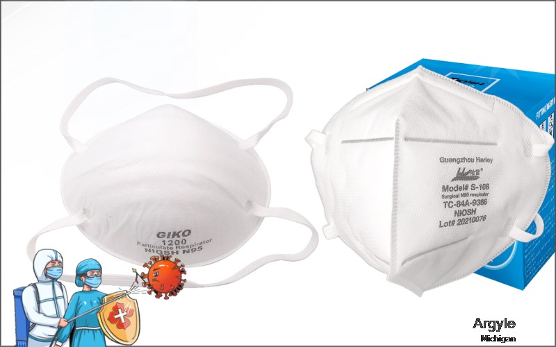 Argyle Sanilac Michigan MI N95 mask