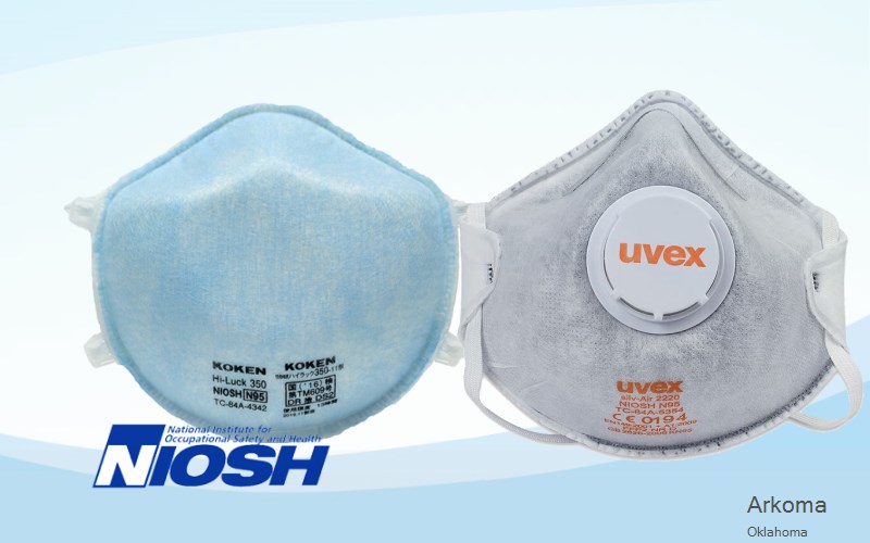 Arkoma Le Flore Oklahoma OK N95 mask