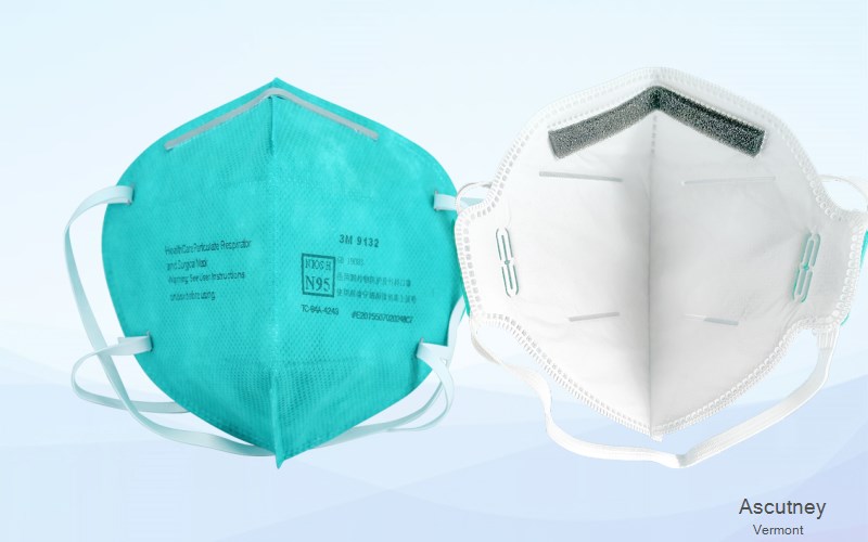 Ascutney Windsor Vermont VT N95 mask
