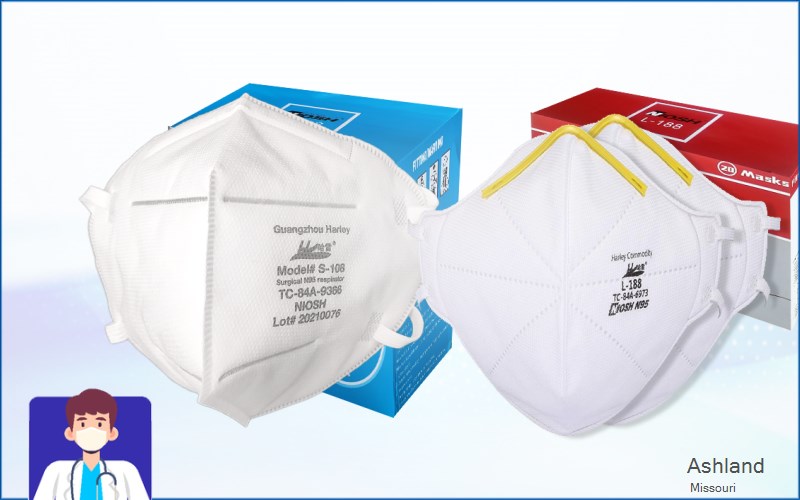 Ashland Boone Missouri MO N95 mask