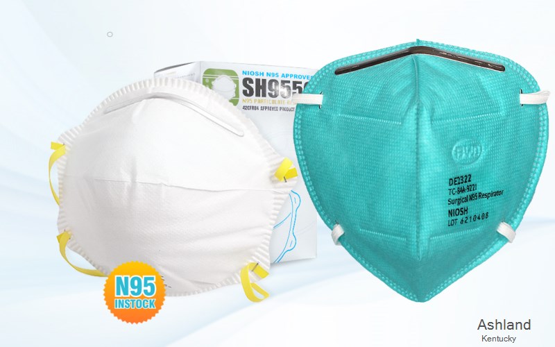 Ashland Boyd Kentucky KY N95 mask