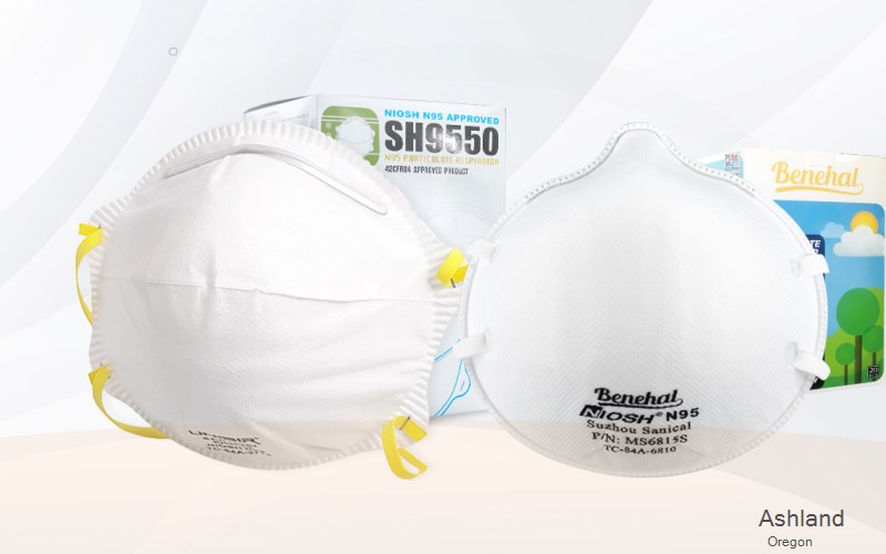 Ashland Jackson Oregon OR N95 mask