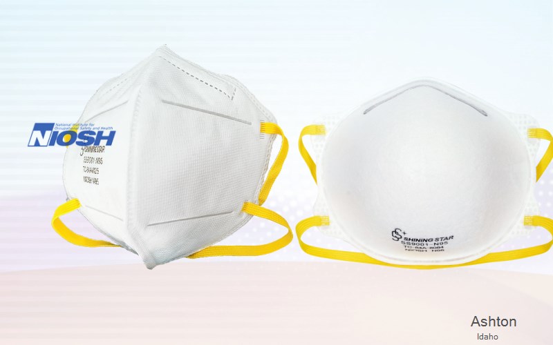Ashton Fremont Idaho ID N95 mask