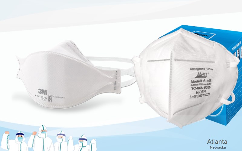 Atlanta Phelps Nebraska NE N95 mask