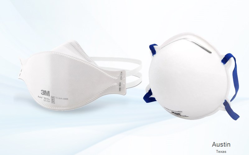 Austin Travis Texas TX N95 mask