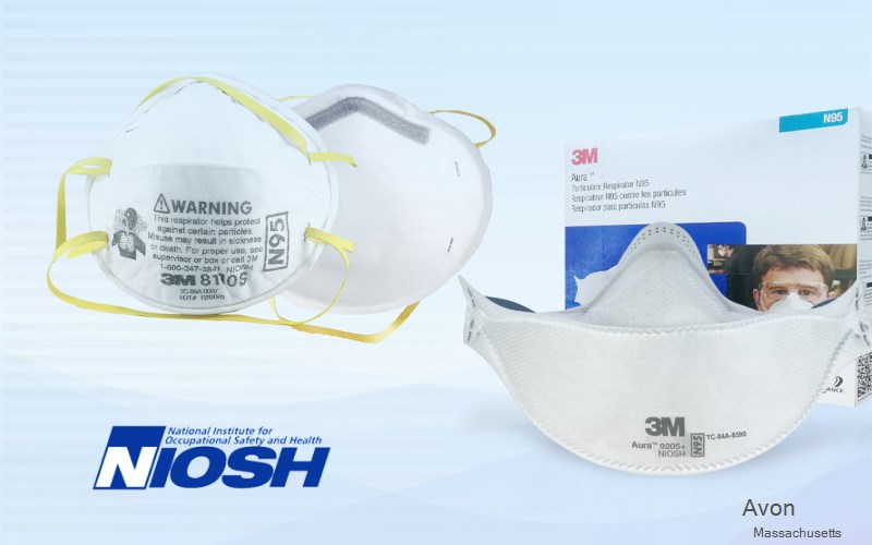 Avon Norfolk Massachusetts MA N95 mask