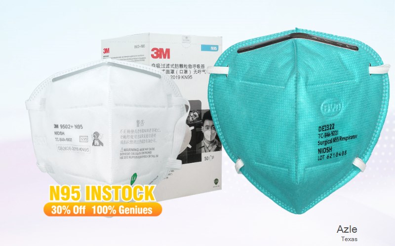 Azle Parker Texas TX N95 mask