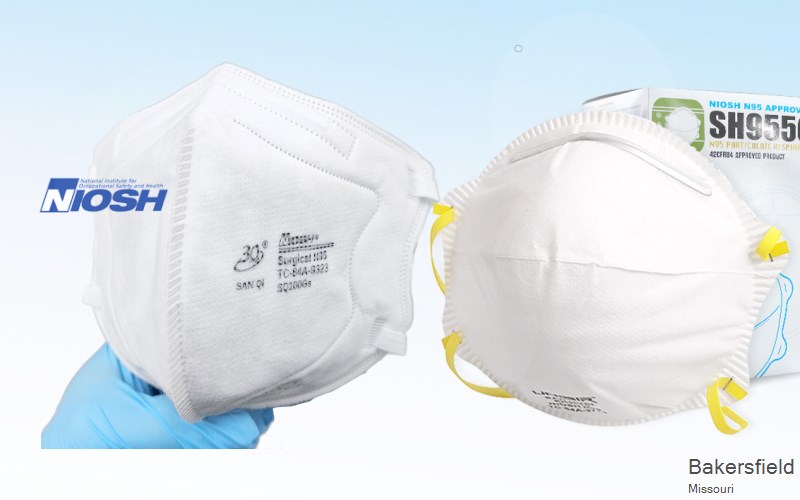 Bakersfield Ozark Missouri MO N95 mask