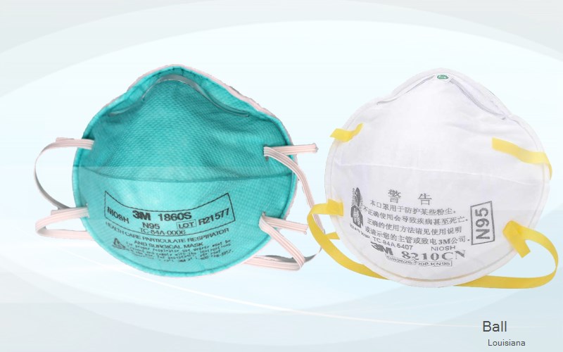 Ball Rapides Louisiana LA N95 mask