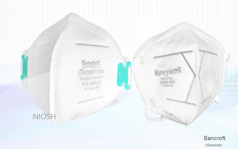 Bancroft Portage Wisconsin WI N95 mask