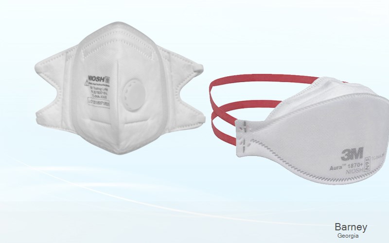 Barney Brooks Georgia GA N95 mask