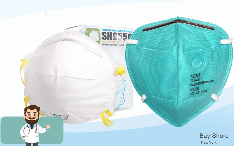 Bay Shore Suffolk New York NY N95 mask