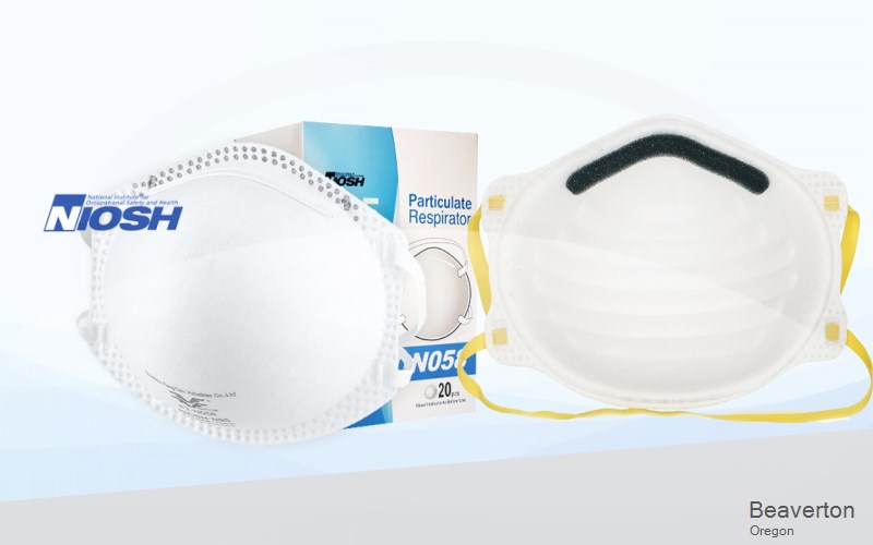 Beaverton Washington Oregon OR N95 mask