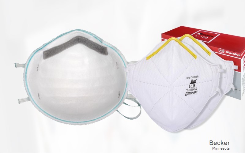Becker Sherburne Minnesota MN N95 mask