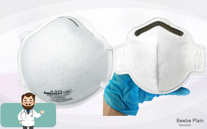 Beebe Plain Orleans Vermont VT N95 mask