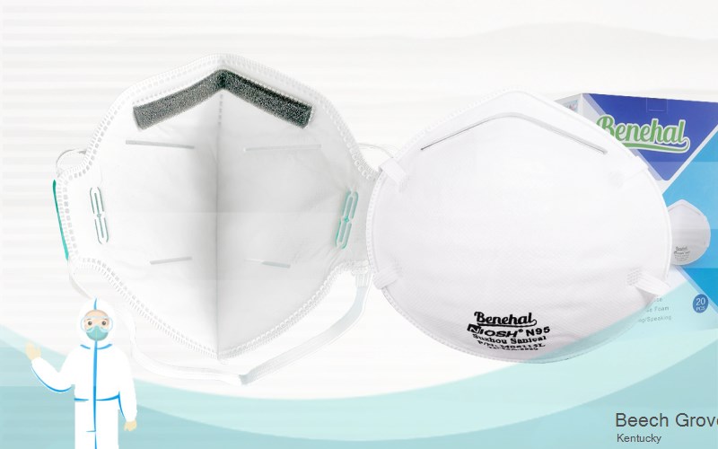 Beech Grove Mclean Kentucky KY N95 mask