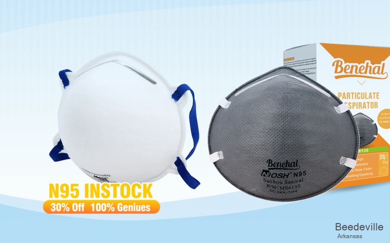 Beedeville Jackson Arkansas AR N95 mask