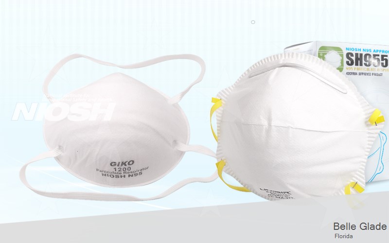 Belle Glade Palm Beach Florida FL N95 mask