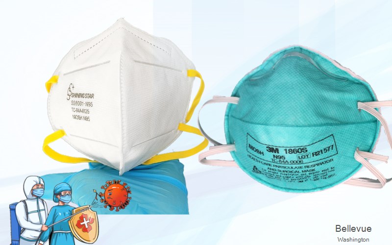Bellevue King Washington WA N95 mask