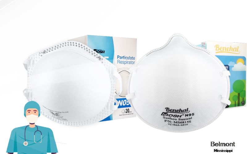 Belmont Tishomingo Mississippi MS N95 mask