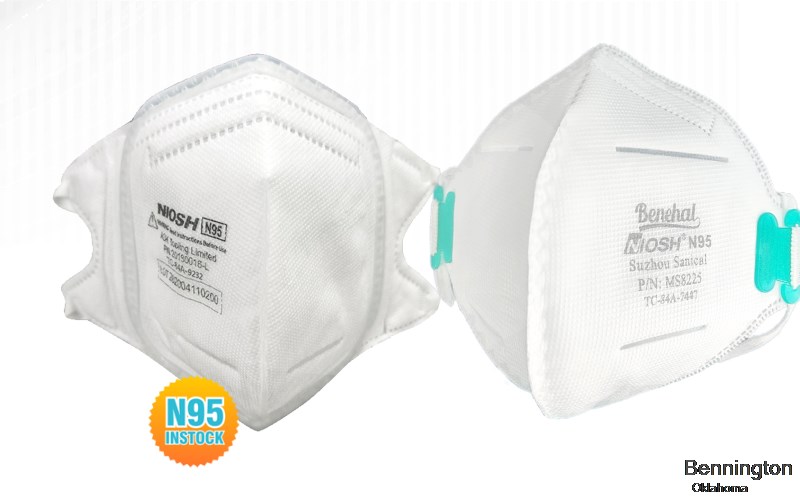 Bennington Bryan Oklahoma OK N95 mask