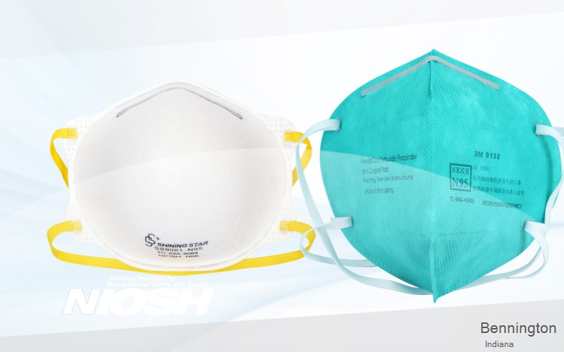 Bennington Switzerland Indiana IN N95 mask