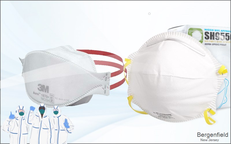 Bergenfield Bergen New Jersey NJ N95 mask