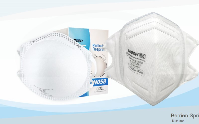 Berrien Springs Berrien Michigan MI N95 mask