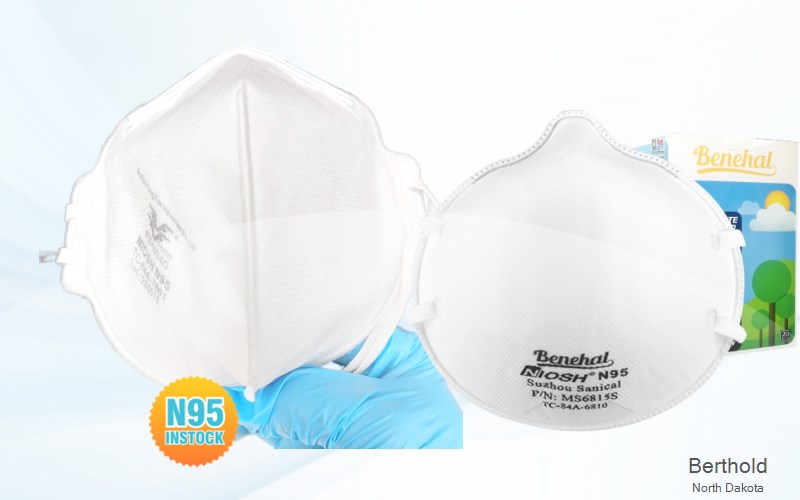 Berthold Ward North Dakota ND N95 mask