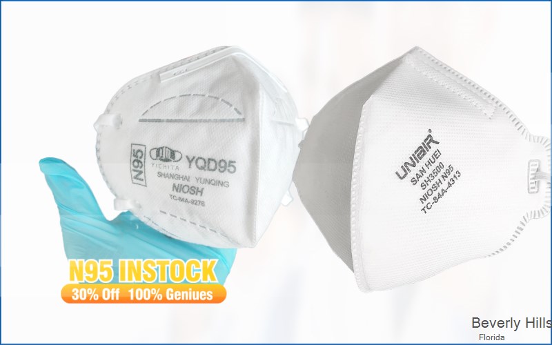 Beverly Hills Citrus Florida FL N95 mask