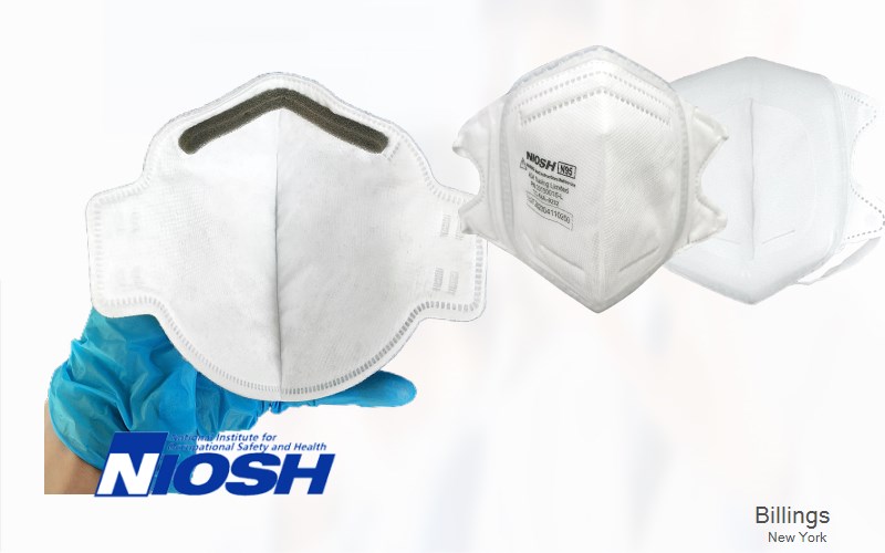 Billings Dutchess New York NY N95 mask
