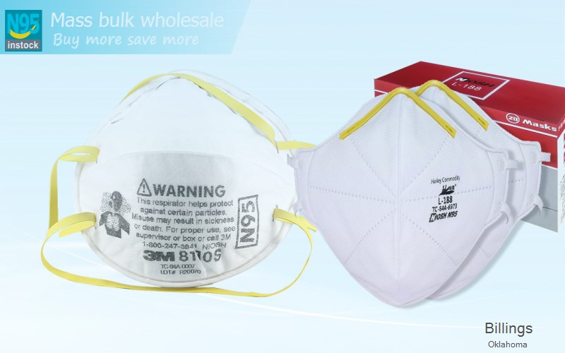Billings Noble Oklahoma OK N95 mask