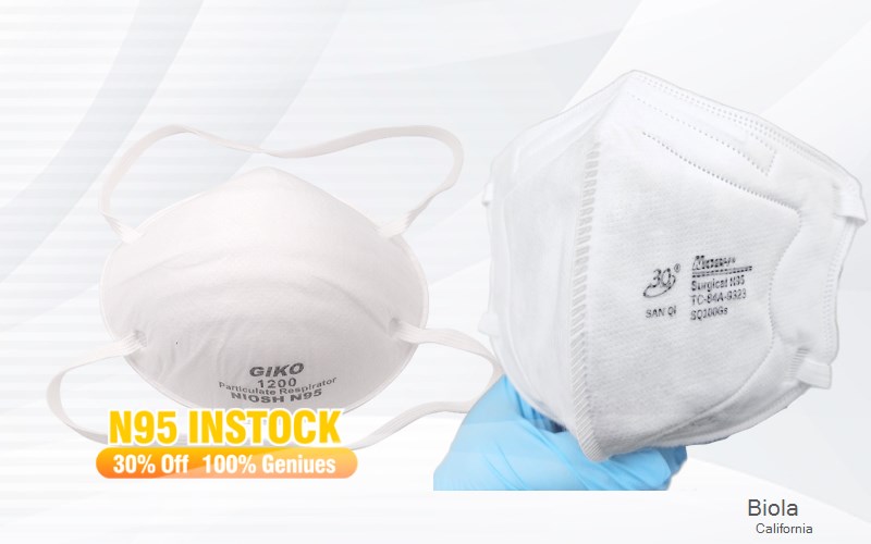 Biola Fresno California CA N95 mask