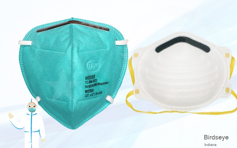 Birdseye Dubois Indiana IN N95 mask