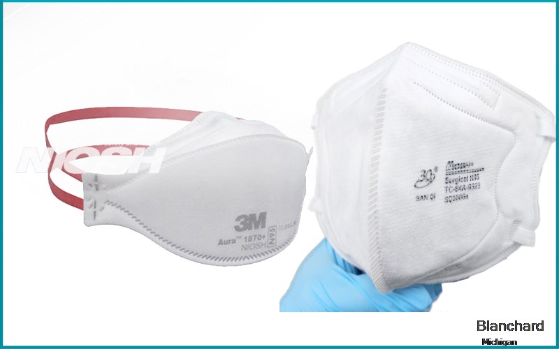 Blanchard Isabella Michigan MI N95 mask