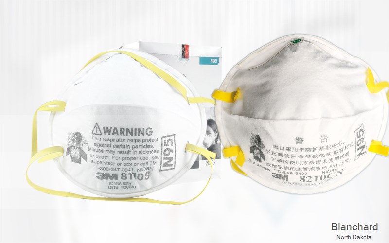 Blanchard Traill North Dakota ND N95 mask